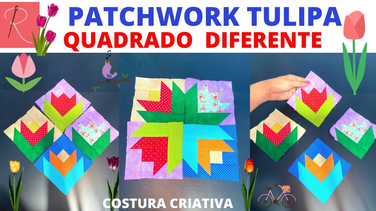 КАК СДЕЛАТЬ БЛОК ТЮЛЬПАНА - ПЛОЩАДЬ ТЮЛЬПАНА