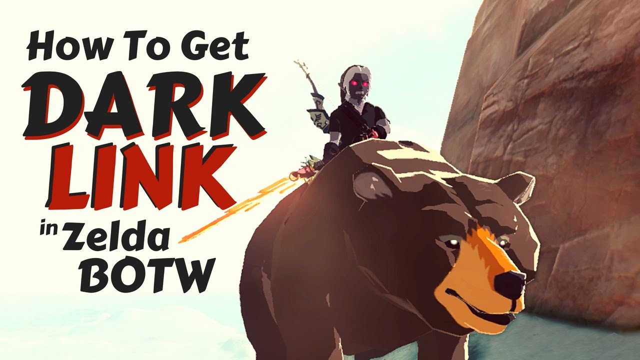 How to Get the Dark Link Set in Zelda BOTW - YouTube