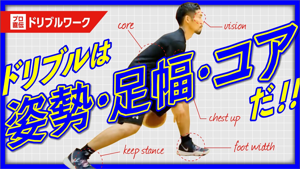 Learned by a pro] He who controls balance controls dribbling! A