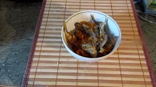 Испанская кухня: Мойва в маринаде эскабече Испанская кухня: Мойва в маринаде эскабече