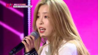 JEON MINJU performs CAUTION 《KPOP STAR 6》 K팝스타 6 더 라스트 찬스 14회