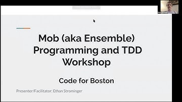 Intro Workshop for Ensemble (aka Collaborative, Mob) & Test Driven Development