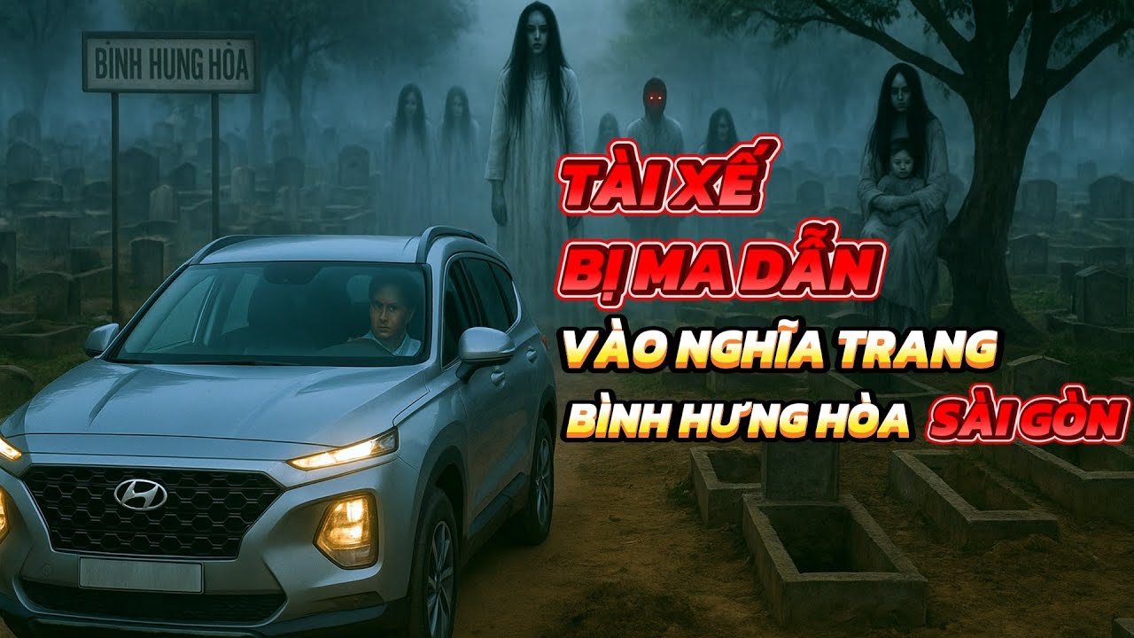 Tài Xế Bị Ma Dẫn Vào Nghĩa Địa Bình Hưng Hòa Ở Sài Gòn: Truyện Ma Tài Xế Đường Dài | Truyện Kể Đêm