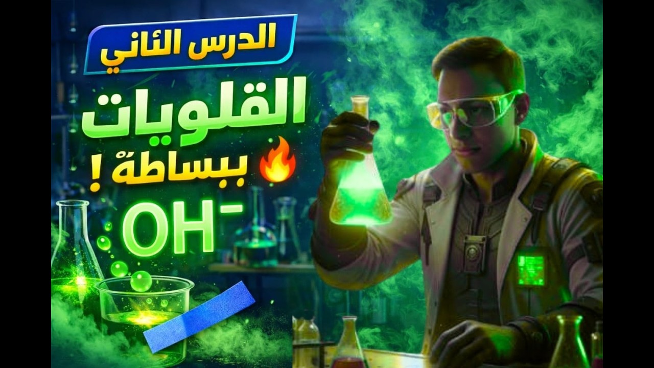 شرح الدرس الثاني | الجزء الثاني القلويات