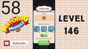 Matching Madness: Match 3 Puzzle games. Level 146 #tinytacticsgames