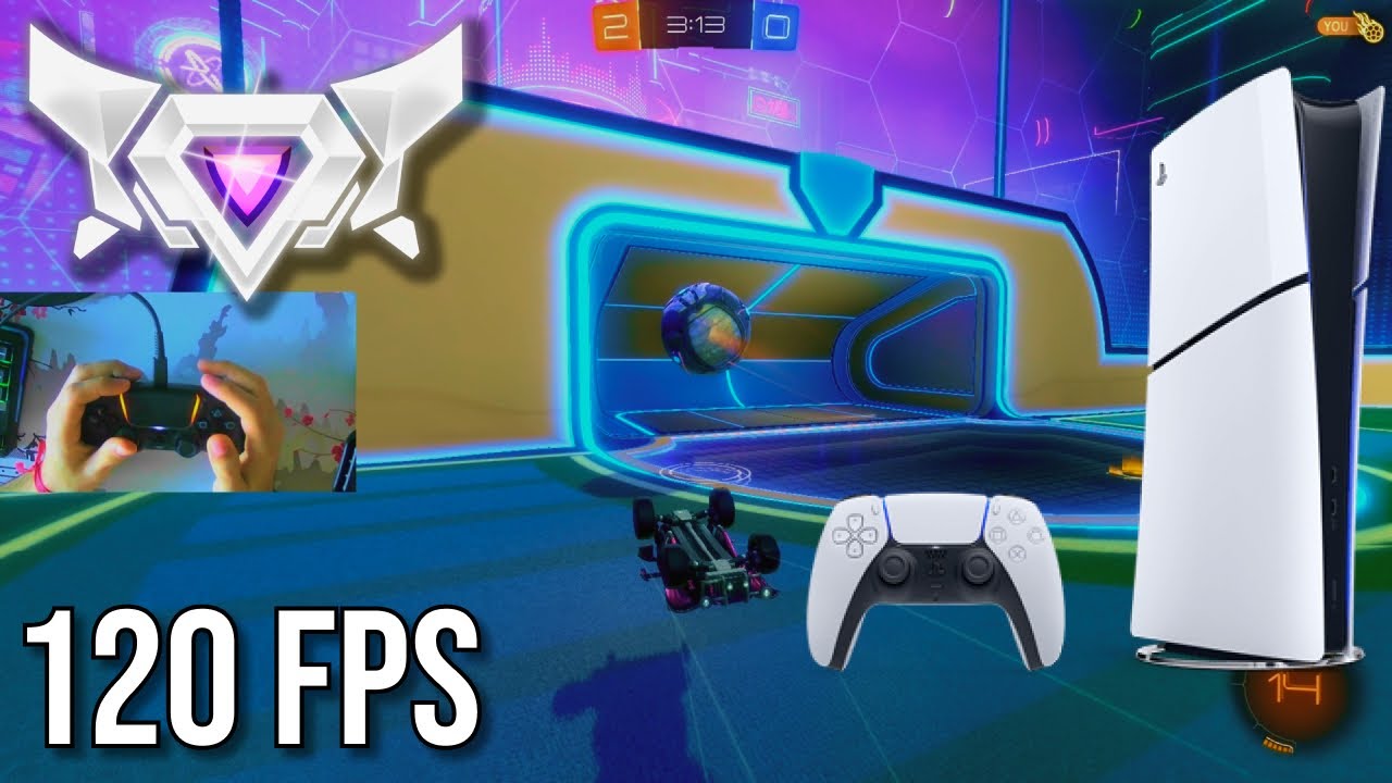 PS5 Slim ASMR 😴 Rocket League Ranked 🏆 Satisfying 120 FPS 4K