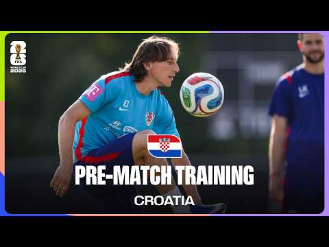 Croatia Train Before Ghana | FIFA World Cup 2026™