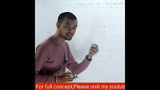 Cg Board  10th Maths Chapter1  polynomials     cgbse 10th shorts