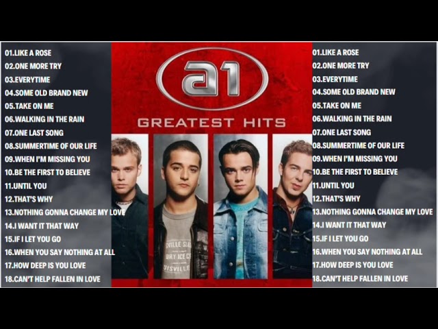 A1 GREATEST HITS  FULL HITS SONG'S class=