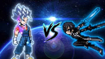 Vegito MUI VS Kirito V2 (3 forms) in Jump Force Mugen 🔥