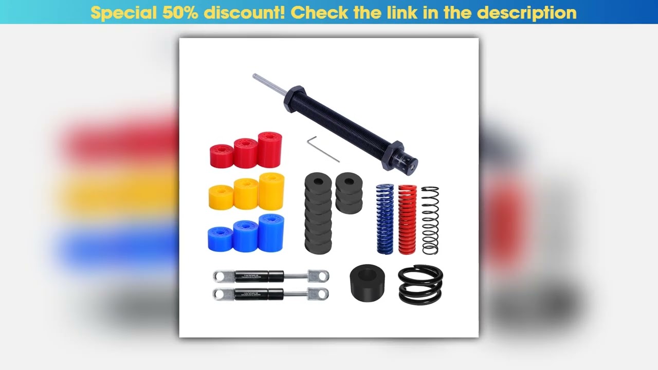 SIMSONN Rubber Damper Spring Spacer Combo Upgrade Kit for PRO and PLUS Pedal Upgrade Retrofit Exclu