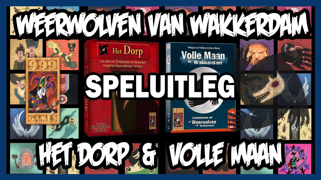 schedel Muf Lam ZO SPEEL JE WEERWOLVEN VAN WAKKERDAM "HET DORP" & "VOLLE MAAN" - #330 -  YouTube