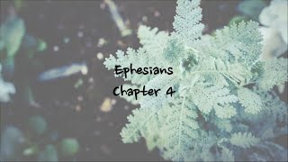 Ephesians 4 - NIV | AUDIO BIBLE & TEXT [With Piano]