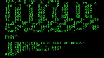 Commodore Business Machines PET 4016 {BASIC Test} (1980)