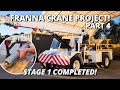 Franna Crane Project | Part 4 | Changing Hydraulic Oil &amp; Filters