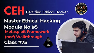 Master Ethical Hacking #75 | Metasploit Framework Walkthrough | Pentest Craft