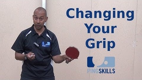 Changing Table Tennis Grip When Switching Between Backhand and Forehand
