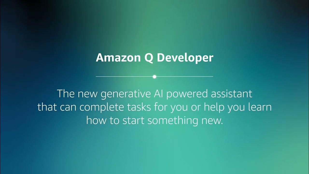 Refactor Code with Amazon Q Developer Agent for Software Development ...