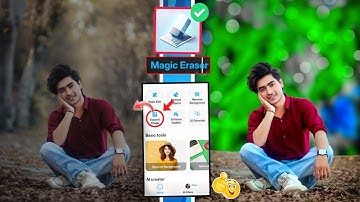 Magic eraser app से ऐसा photo edit कैसे करें | One click photo editing | Magic eraser photo editor