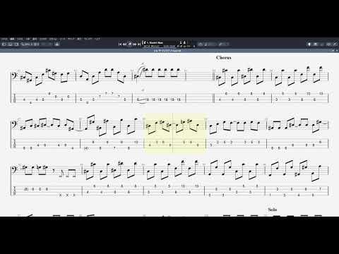 シル・ヴ・プレジデント Bass Tab