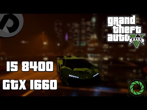 GTA 5 REDUX MOD | I5 8400 + GTX 1660 | FPS Test