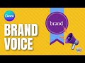 Canva Magic Write - Brand Voice