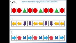 Patterns and Sequences of Shapes
