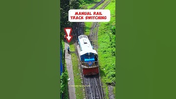 Manual Rail Track Switching