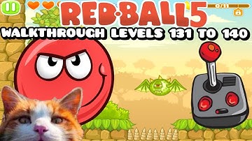 Ball V: Red Boss Challenge Walkthrough Levels 131 to 140 #funny #gaming #walkthrough #trending