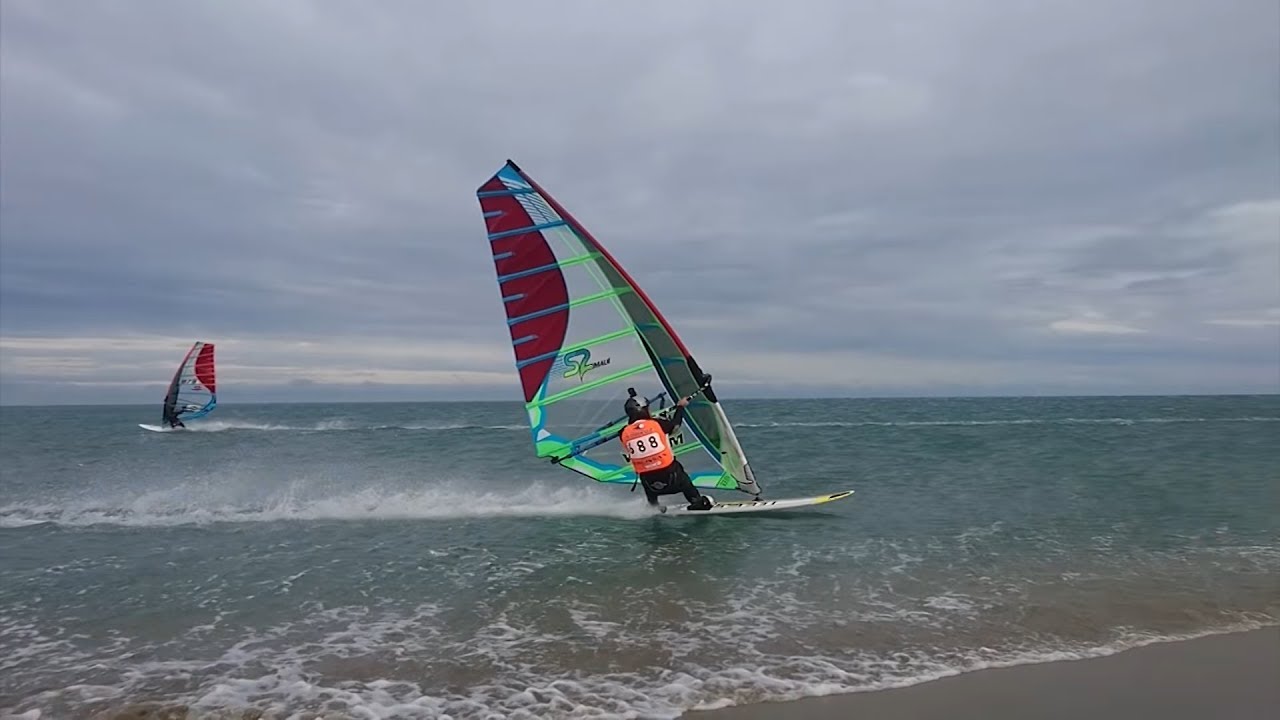 Windsurf Leucate Tous saints 2018 - YouTube