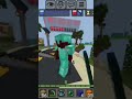 Wait for the end... Gojo MC energy! 🔥 #minecraft #ytshorts  #bedwarsshorts #viral
