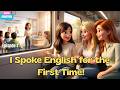 I Spoke English for the First Time! |Olivia's English Journey Episode 1| Learn English with Story