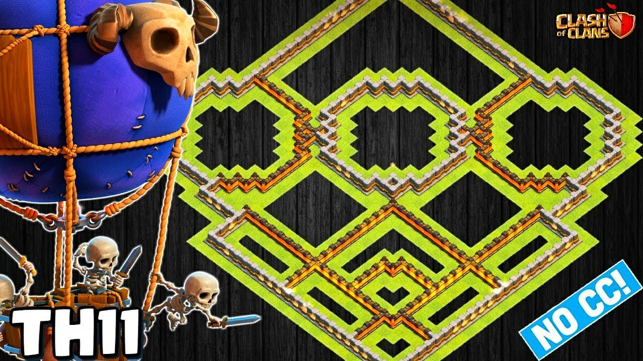 NEW TOWN HALL 11 FARMING/TROPHY BASE 2020! TH11 HYBRID BASE WITH REPLAYS!! - CLASH OF CLANS(COC)