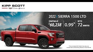 Kipp Scott Gmc Cadillac Buick 2022 Sierra 1500 Ltd Starting At 60,238