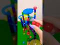 marble Run Race ASMR #389 Kumi Kumi Slope Red Marbles  #marblerun #marblerunrace #asmr