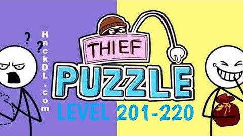 THIEF PUZZLE Level 201 - 220