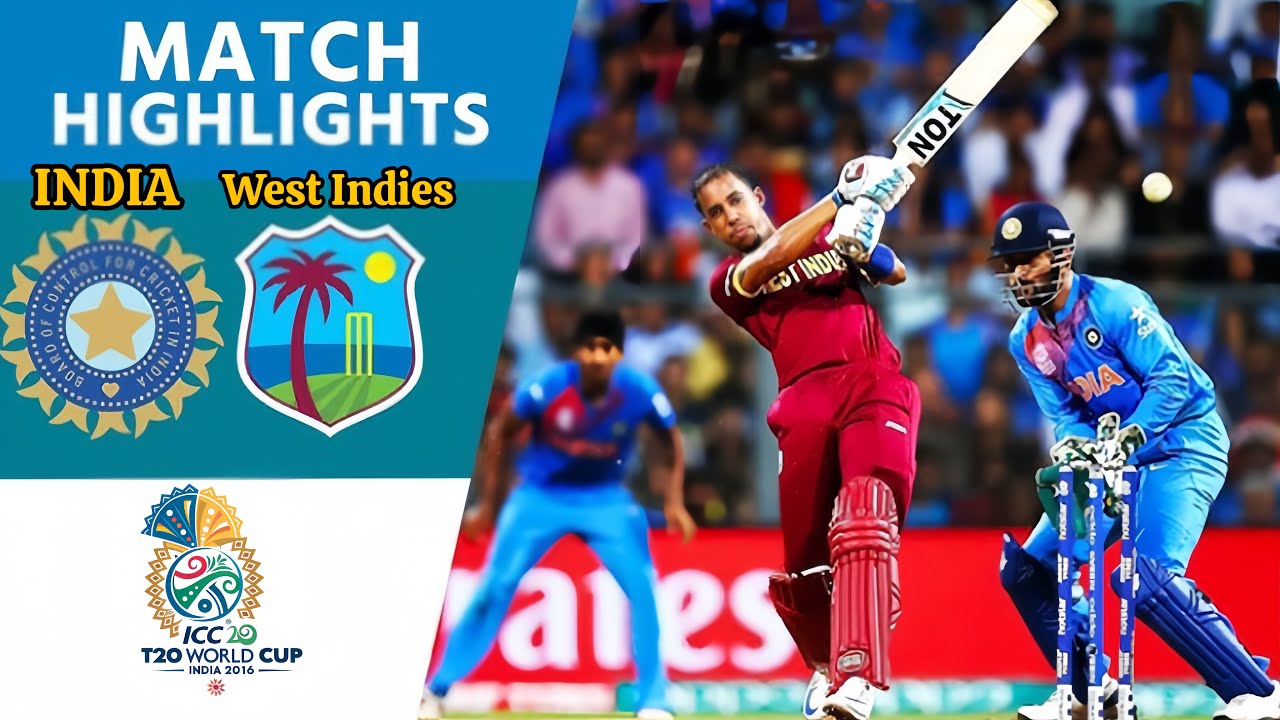 India vs West Indies | Semi Final 2016 Highlights | Simmons & Russell Upset India | ALA Crickets