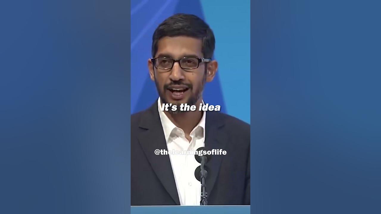 The Power Of One Revolutionary Idea Sundar Pichai YouTube the-power-of-one-revolutionary-idea-sundar-pichai-youtube