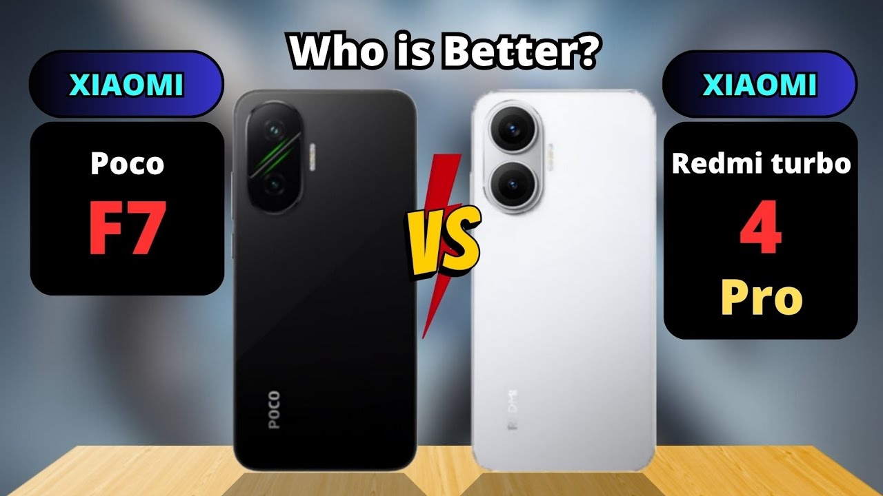 Poco F7 vs Redmi Turbo 4 Pro Comparison - YouTube