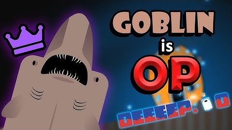 NERF GOBLIN SHARK - Deeeep.io Goblin Shark 1v1 Montage
