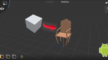 How to make a 3d chair model in Android