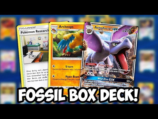 AERODACTYL GX DECK AUTOWINS BABY BLOWNS AND PIKAROM!? (Pokemon TCG) 