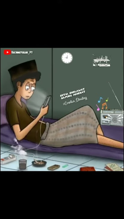Story animasi/kartun bergerak sholawat