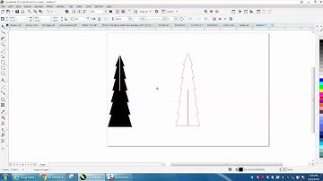 Corel Draw Tips & Tricks Xmas tree