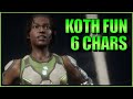 SonicFox -  KOTH Games Vs LeSkid & CoachSteve 【Mortal Kombat 11】