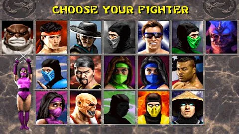 Mortal Kombat Komplete ( Mortal Kombat 2 ) MILEENA Gameplay Playthrough