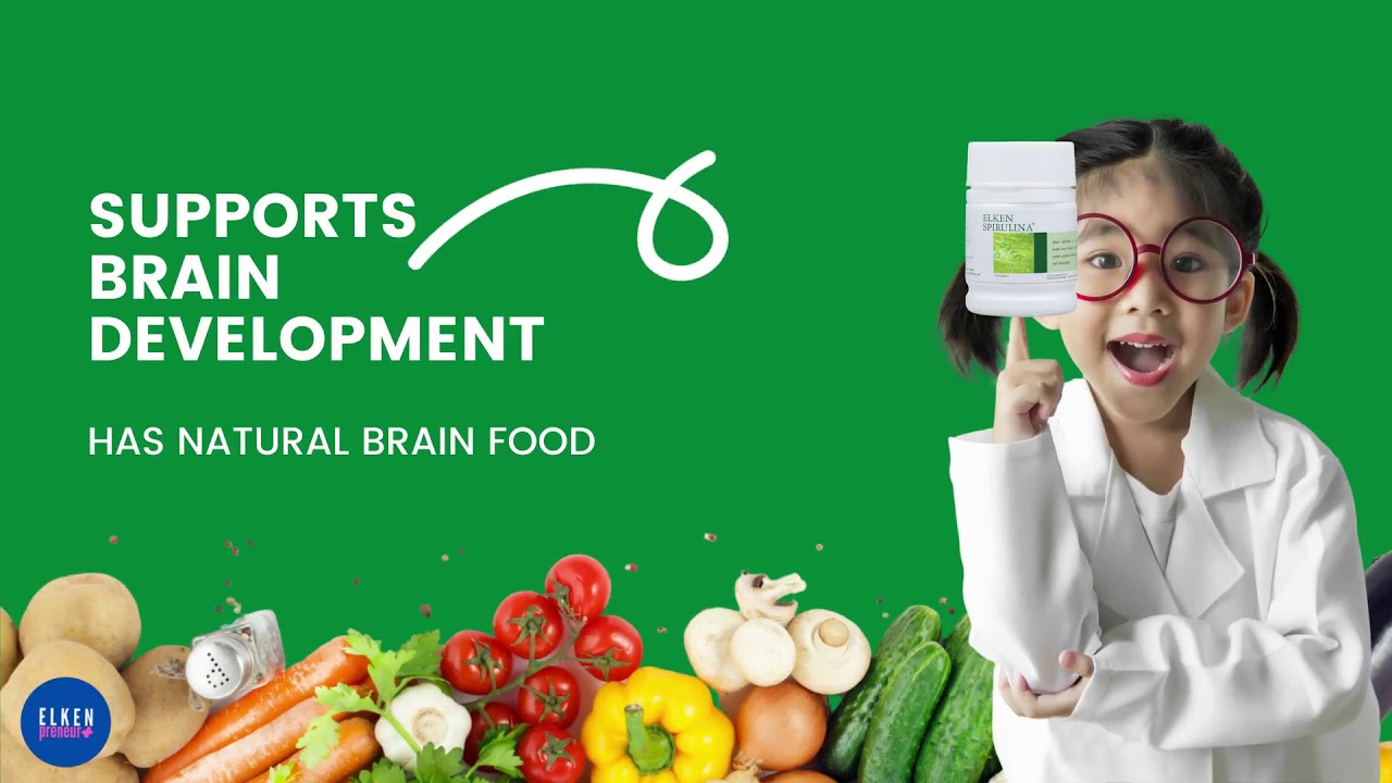 ELKEN ORGANIC SPIRULINA FOR KIDS YouTube