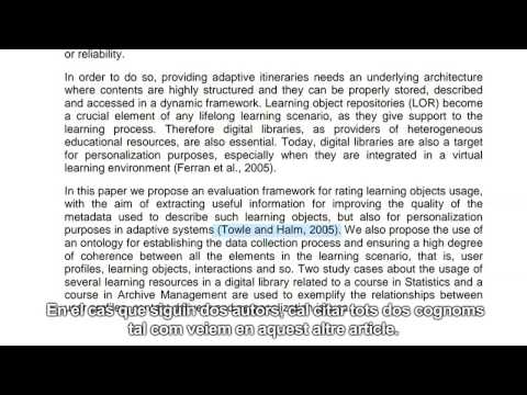 Vídeo: Cal citar el coneixement comú?