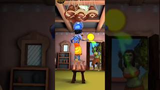 LITTLE KRISHNA🙏 3D GAME ||vs PUTNA 👹 #cartoon #littlekrishna #shorts #shortfeed #mrpankajshorts screenshot 4