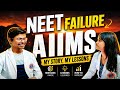 From NEET Failures to AIIMS Success: An MBBS Graduate Shares His Journey🧑🏻⚕️🩺 #neetjourney #doctor